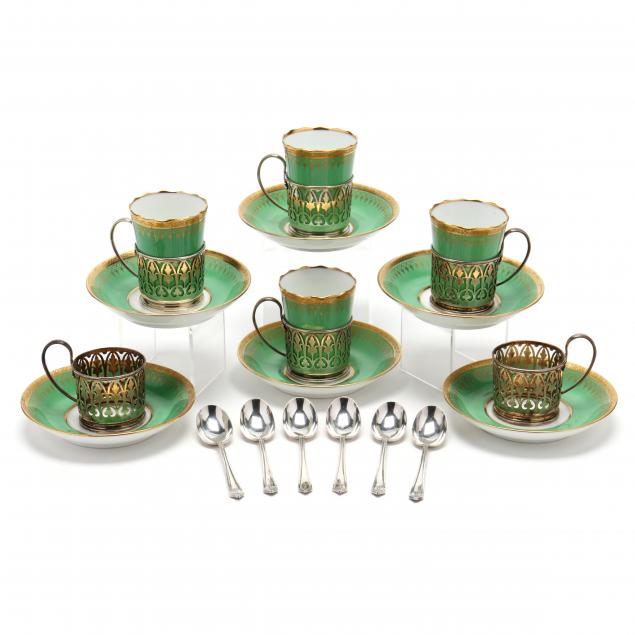 an-assembled-george-v-silver-china-demitasse-set