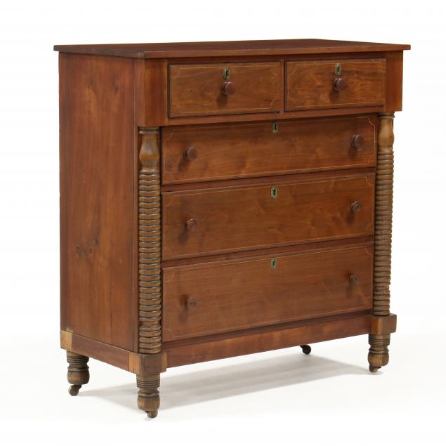 southern-inlaid-walnut-chest-of-drawers