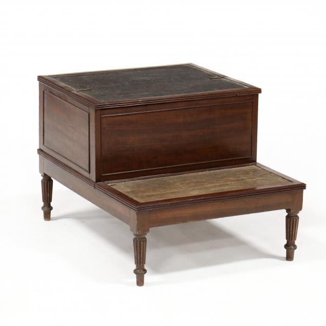 george-iii-mahogany-storage-bed-steps