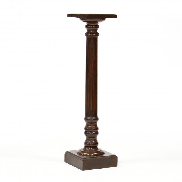 classical-style-fluted-walnut-pedestal