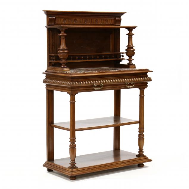 belgian-carved-walnut-marble-top-server