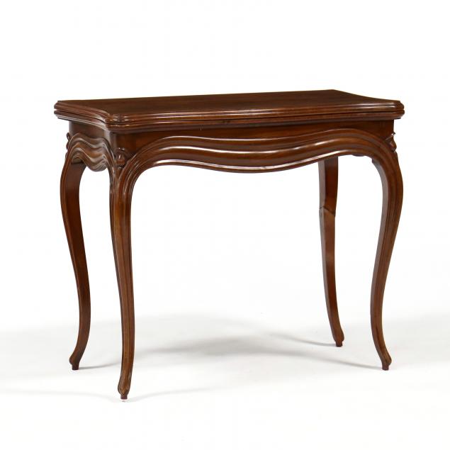antique-french-mahogany-game-table