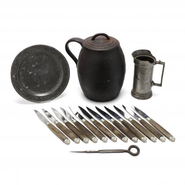 group-of-vintage-metal-kitchen-wares