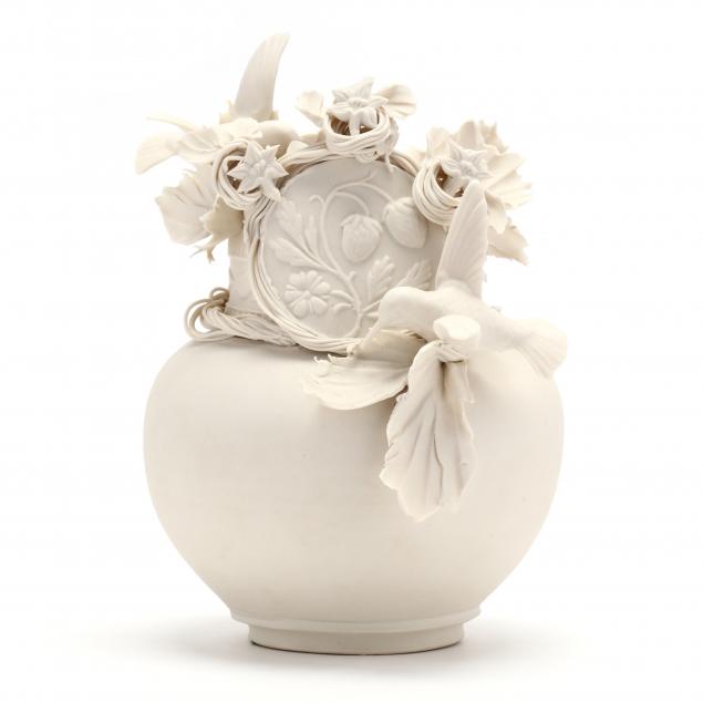 bisque-pottery-art-vase