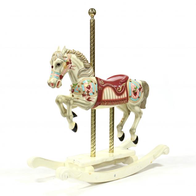 carved-and-painted-carousel-horse