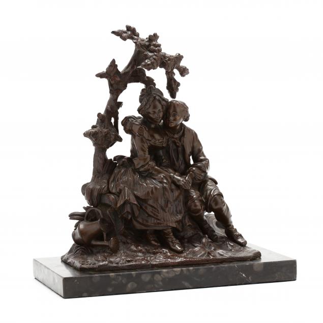 rococo-revival-bronze-sculpture-of-a-courting-couple