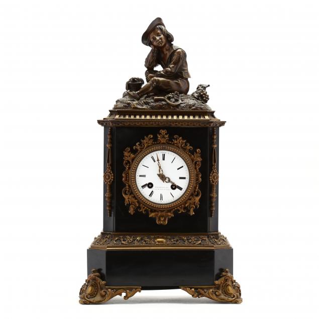 antique-french-mantel-clock-sironval-jeune