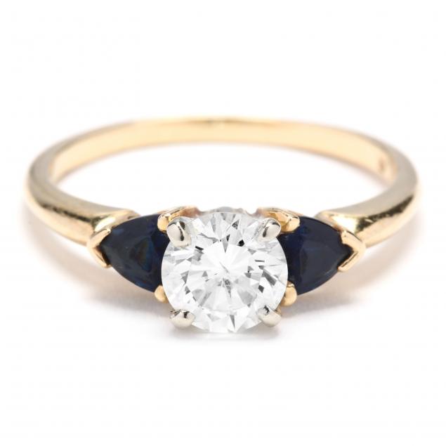 14kt-gold-diamond-and-sapphire-ring