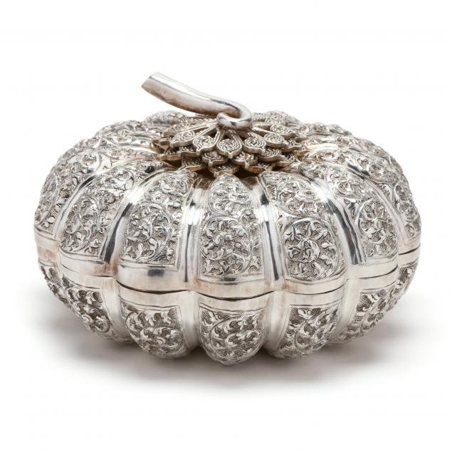 a-cambodian-silver-melon-form-betel-box