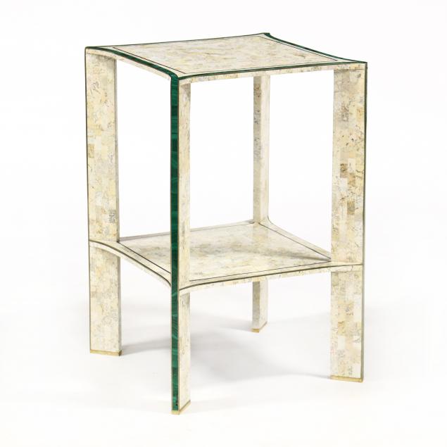 maitland-smith-tessellated-stone-two-tier-table