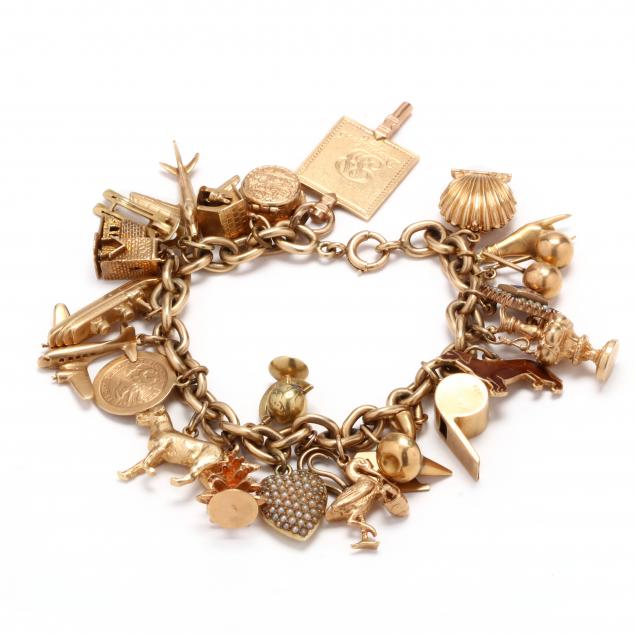 gold-charm-bracelet