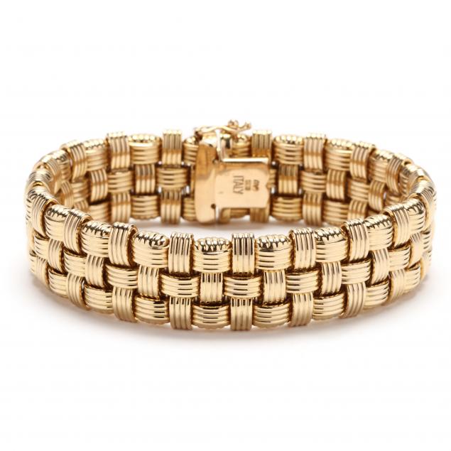 14kt-gold-woven-bracelet