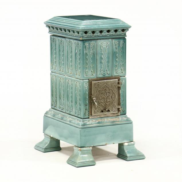 french-art-deco-majolica-glazed-stove