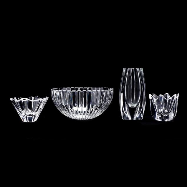 baccarat-orrefors-and-tiffany-crystal-grouping