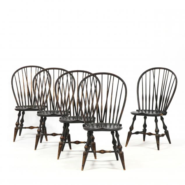 d-r-dimes-set-of-five-painted-windsor-brace-back-side-chairs