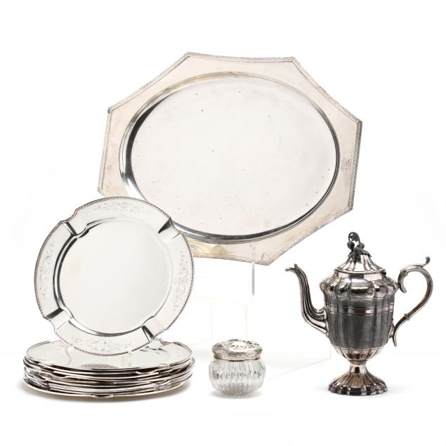group-of-silver-and-silverplate-accessories