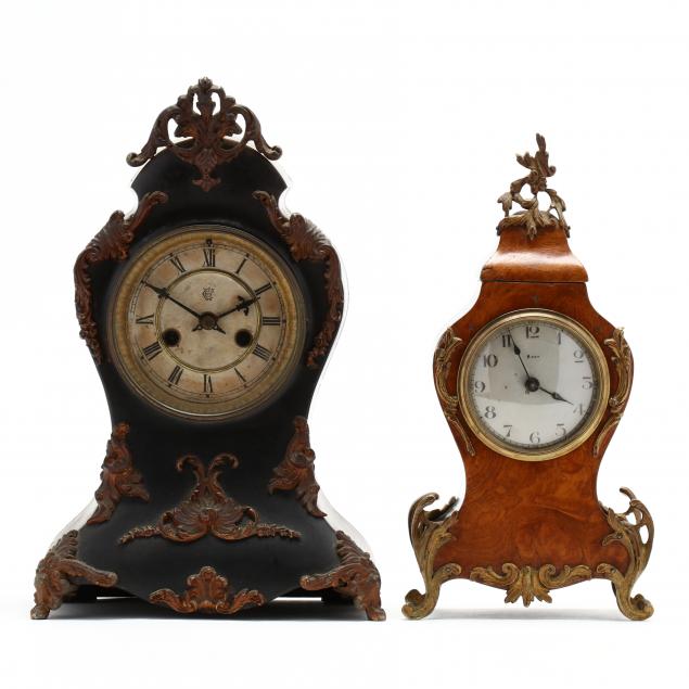 two-french-rococo-style-mantel-clocks
