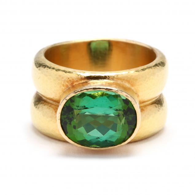 19kt-gold-and-green-tourmaline-ring-elizabeth-locke
