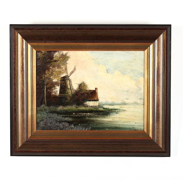 vintage-dutch-school-landscape-painting
