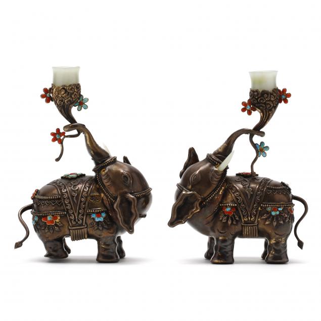a-pair-of-antique-tibetan-elephant-candle-holders