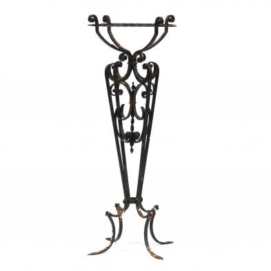 antique-wrought-iron-fern-stand