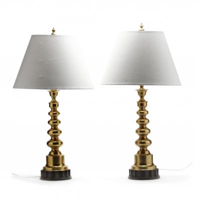 pair-of-contemporary-brass-lamps