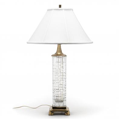 cut-glass-and-brass-table-lamp