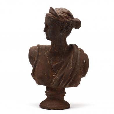 greco-roman-style-cast-iron-bust-of-a-woman