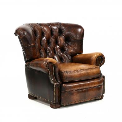 bradington-young-english-style-tufted-leather-recliner