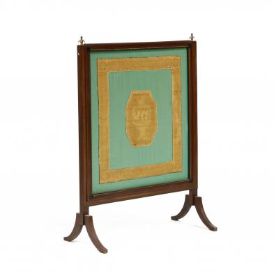 regency-style-mahogany-fire-screen