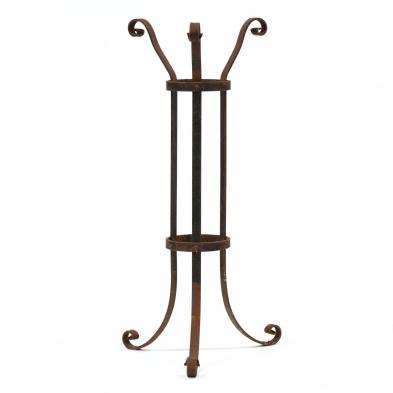 wrought-iron-tall-planter-stand