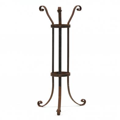 wrought-iron-tall-planter-stand