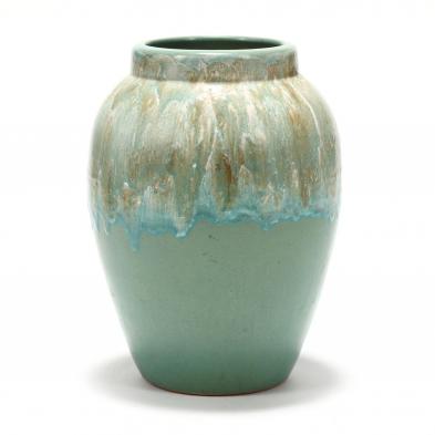 american-art-pottery-drip-glazed-vase