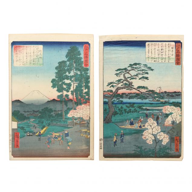 two-woodblock-prints-by-utagawa-hiroshige-ii-japanese-1826-1869