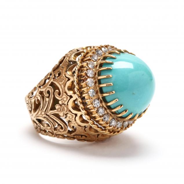 gold-turquoise-and-diamond-ring