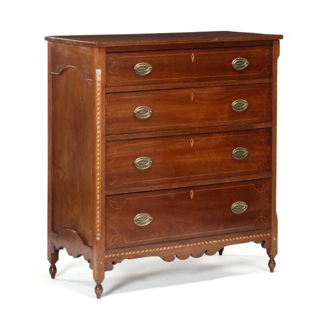 southern-late-federal-walnut-inlaid-chest-of-drawers