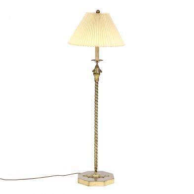 chapman-modernist-brass-frog-form-floor-lamp