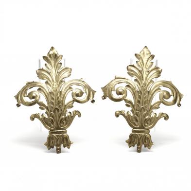 pair-of-antique-brass-acanthus-leaf-architectural-appliques