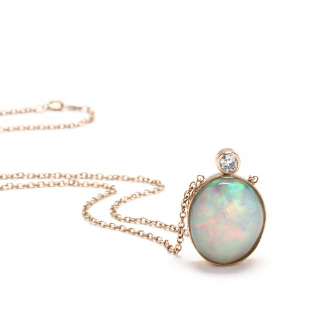 14kt-gold-opal-and-diamond-necklace