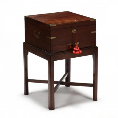 george-iii-mahogany-campaign-document-box-on-stand