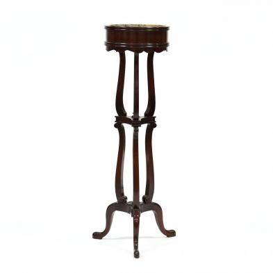 queen-anne-style-mahogany-plant-stand