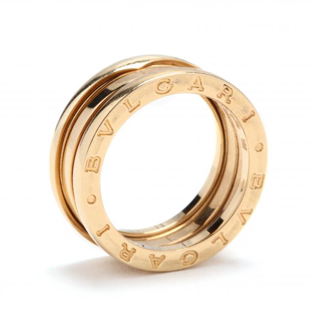 18KT Gold B.zero1 Ring, Bulgari (Lot 2063 - Fine and Estate Jewelry and