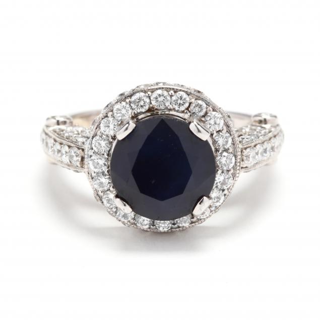 18kt-white-gold-sapphire-and-diamond-ring