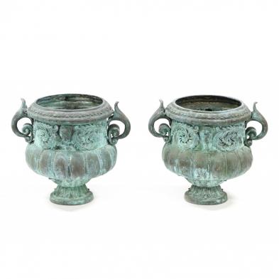 pair-of-renaissance-revival-bronze-garden-urns