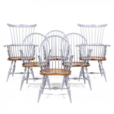 d-r-dimes-set-of-six-painted-windsor-dining-chairs