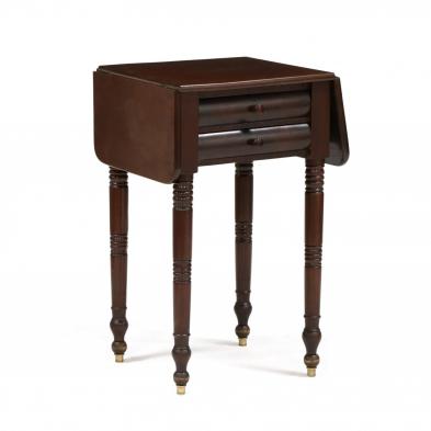 american-sheraton-two-drawer-work-table