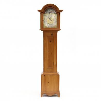 tiffany-co-clock-and-later-tall-case