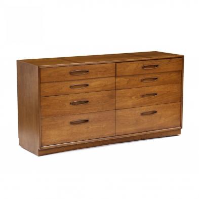 henredon-mid-century-walnut-dresser