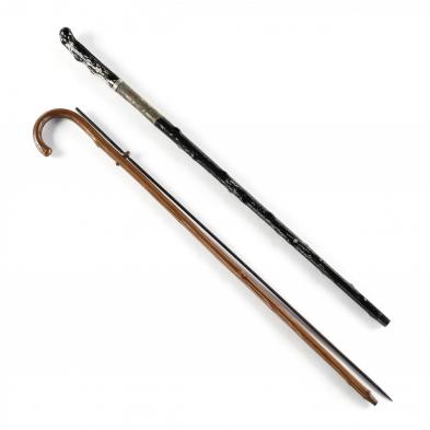 masonic-ceremonial-sword-cane-and-crook-cane
