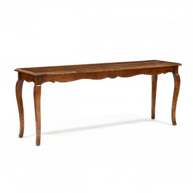 french-country-cherry-console-table